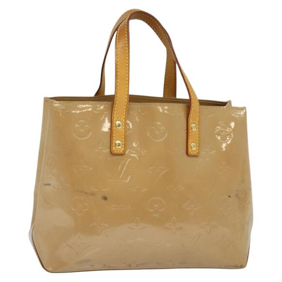 LOUIS VUITTON Monogram Vernis Reade PM Hand Bag Noisette M91334 - Picture 1 of 12
